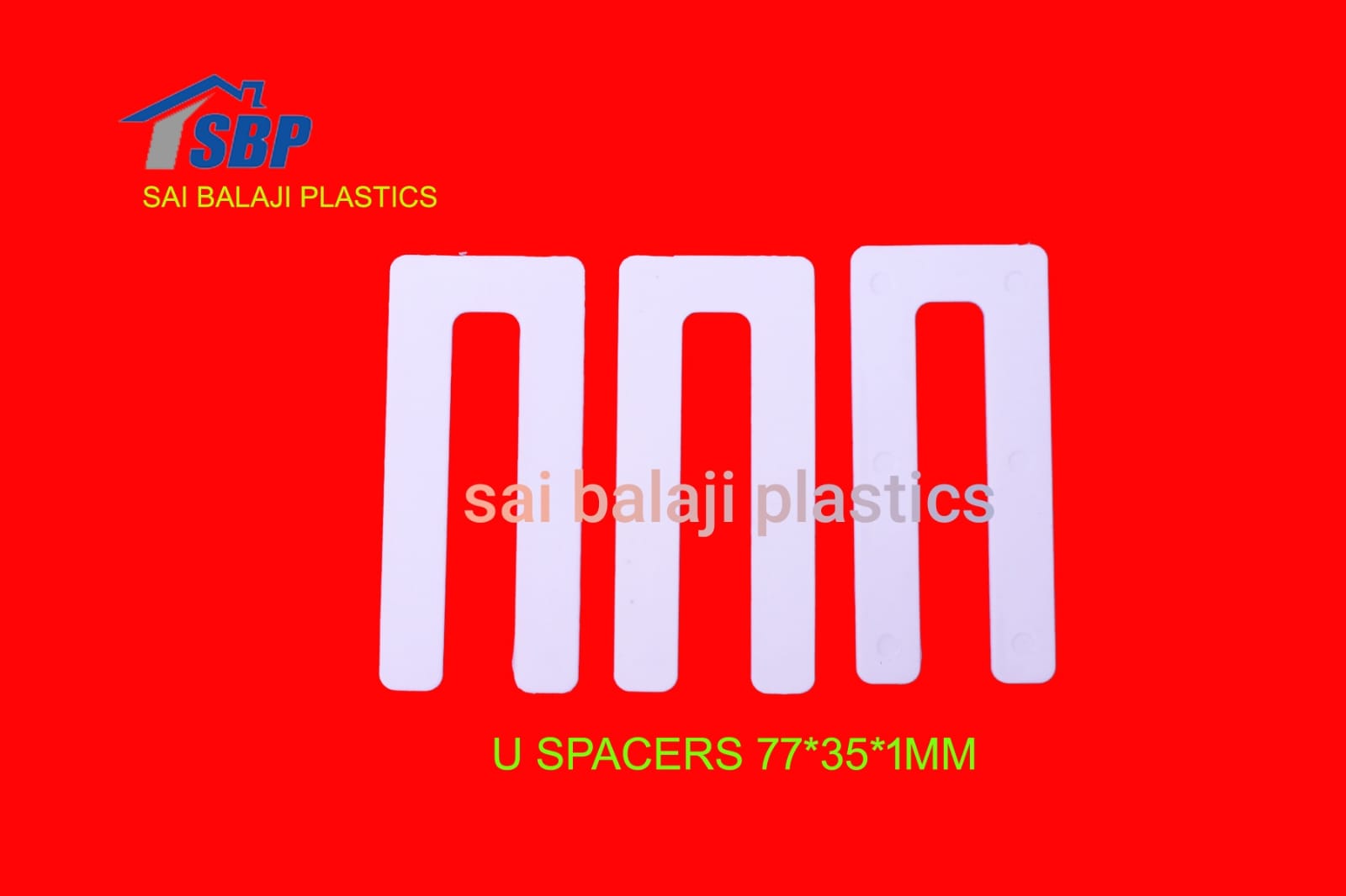 U spacers 77*35*1MM